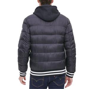 Vestes en peluche de haute qualité pour hommes Vêtements d'extérieur Vestes en peluche d'hiver élégantes pour hommes Couleur unie Logo personnalisé Prix bon marché - Product Image 2