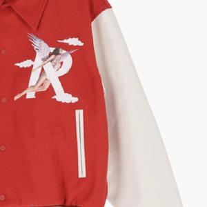 แจ็คเก็ตวาร์ซิตี้ขนแกะแท้คุณภาพสูง ป้องกันแบคทีเรีย สำหรับผู้ชายและผู้หญิง ทุกขนาด ทุกสี แบบใหม่ คอตั้ง - Product Image 2