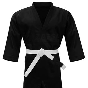 Uniforme de Karate y Jiu Jitsu Kimono Personalizado Ligero de Alta Calidad, 100% Algodón para Hombre, Ropa de Artes Marciales para Adultos - Product Image 4