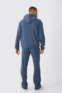 Envío de la gota Chaqueta con cremallera Conjuntos de hombres Ropa 2024 Chándal a la venta Hecho por Pakistán A precio al por mayor Conjuntos de chándales - Product Image 2