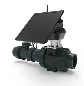 Controlador de válvula de riego con energía solar basado en GSM riego de agua con energía solar Sistemas de riego por goteo con energía solar