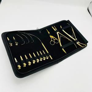 ชุดเครื่องมือสำหรับต่อผมและลูกปัดสีทองพลาสม่าแบบมืออาชีพและสีดำชุดเครื่องมือสำหรับถอดคีมสำหรับลูกปัดเครื่องมือที่ยั่งยืน - Product Image 3