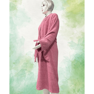 Peignoirs 100% coton pour femmes, séchage rapide, robe de chambre rafraîchissante, collection de vêtements de nuit à motifs multicolores, pur coton - Product Image 2