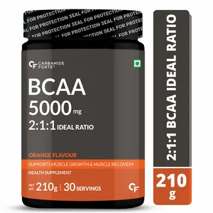 BCAA 5000mg Supplement for Men & Women 7g Serving with Ideal 2:1:1 Ratio for Muscle Growth & Muscle Recovery