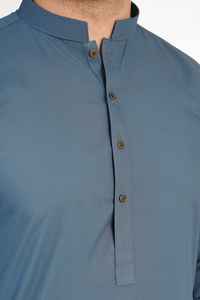 Traditional <b>Man</b> Islamic Clothing Plus Size Pakistan Made <b>Shalwar</b> <b>Kameez</b> Breathable Knitted Fabric Wholesale Muslim Dress - Product Image 3