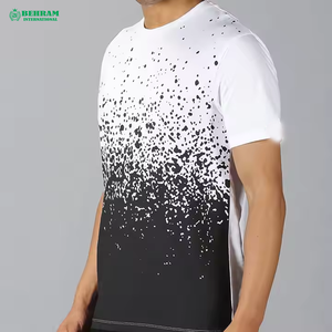 เสื้อยืดผู้ชายระบายอากาศได้ดี ทรงหลวม สวมใส่สบาย เป็นมิตรกับสิ่งแวดล้อม ผ้าฝ้าย 100% น้ำหนักเบา ดีไซน์ทันสมัย กำลังเป็นที่นิยม - Product Image 2