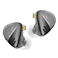 KZ X Angelears Libra Ultra-Wide Frequency Dynamic HiFi In-Ear Earphone Headphone Berkabel Headset Earbuds
