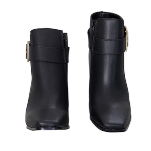 Bottines Femme Élégantes à Talon Épais avec Boucle, Style Casual - Product Image 2