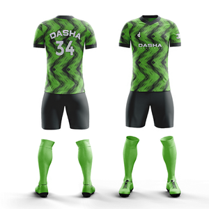 Maillot de football avec logo personnalisé et ensemble d'uniformes de football respirants à séchage rapide Journal personnalisé OEM Service Vêtements de sport pour les joueurs - Product Image 3