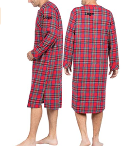 เสื้อเชิ้ตใส่นอนสำหรับผู้ชาย,เสื้อนอนผ้าสักหลาดบุรุษหลากสีปรับแต่งโลโก้ได้เสื้อเชิ้ตผู้ชายพิมพ์ลายกลางคืนจากบังกลาเทศ - Product Image 2