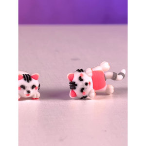 Orecchini con stampa 3D Orecchini e magneti accessori moda - Product Image 3