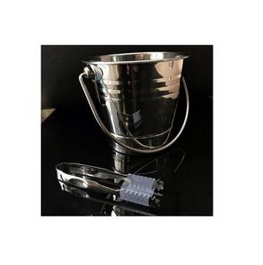 Único cubo de hielo de acero inoxidable con acabado cepillado y aspecto elegante, ideal para bares domésticos y uso comercial - Product Image 2