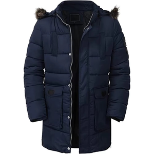 Chaqueta Parka para Hombre, Ideal para Senderismo, Viajes a la Nieve y Campamento al Aire Libre, Chaqueta Parka para Hombre Hecha con Material Aislante - Product Image 3