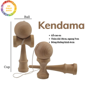 Kendama ถ้วยไม้ของเล่นเพื่อการศึกษาก่อนวัยเรียนและของเล่นกลางแจ้งสนุกสำหรับงานเลี้ยงเกมของขวัญสำหรับ0084935825297เด็ก - Product Image 2