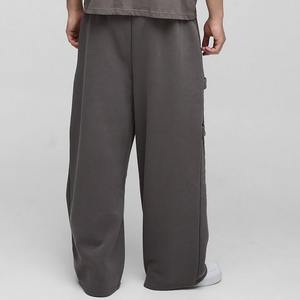 Pantalon homme à jambe large, coupe décontractée, nouveau design, avec poche latérale, style formel élégant, style décontracté, pantalon actif - Product Image 3