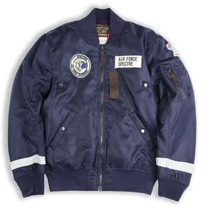 Chaqueta Bomber Moderna para Hombre Estilo Americano, Nueva, Manga Larga, Duradera, Bordado Frontal, Impermeable, Cortavientos, Talla XS, Invierno - Product Image 6