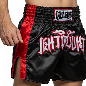 Los pantalones cortos de Muay Thai Premium para hombre más vendidos, diseño personalizado, transpirable, secado rápido, poliéster/algodón, ropa de artes marciales de talla grande - Product Image 2