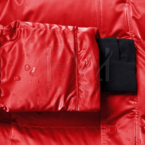 แจ็กเก็ตปลาปักเป้าสำหรับผู้หญิงคลาสสิกแขนยาวซิปขึ้นสตรีทแวร์หนังแกะสีตามสั่งถักผ่านกรรมวิธี - Product Image 5