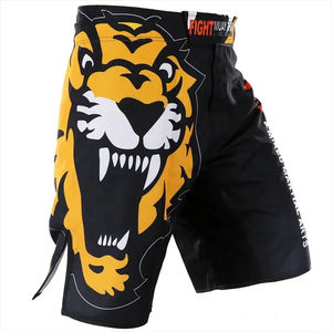 Shorts imprimés personnalisés de tigre de Muay Thai de MMA meilleure qualité shorts de vêtements de fitness de Jiu Jitsu shorts d'entraînement d'arts martiaux en gros - Product Image 2