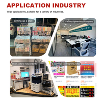 Printer UV Desktop Kecepatan Tinggi Ukuran A4 Printhead XP600 untuk Kustomisasi Produk Ukuran Kecil seperti Casing Ponsel dan Koin