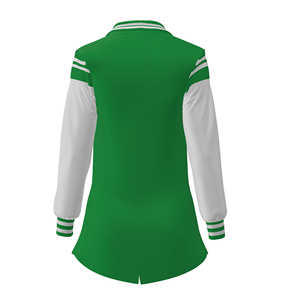 เสื้อเบลเซอร์หนังแกะ iota phi Lambda พร้อมกระดุมปักยาวและกระดุมสำหรับตกแต่ง - Product Image 2