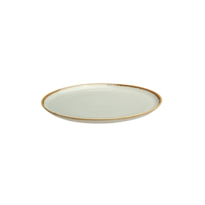 Plato de Porcelana Gris de 20 cm para Servir Pizza, Modelo Seasons - Product Image 1