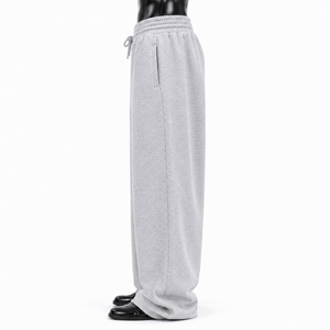 Pantalones Deportivos Anchos para Hombre, Corte Holgado, Cintura Elástica, Estilo Casual, para Descansar o Salir - Product Image 4