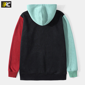 Sweat à capuche oversize en coton et Polyester pour homme, vêtement épais, Streetwear, épais, hiver, vente en gros - Product Image 2