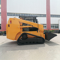 Nouvelle Chargeuse Compacte sur Chenilles TS100 Haute Performance pour la Construction, 100 CV, 1200 KG, Grande Chargeuse Compacte sur Chenilles