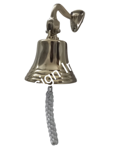 Campanas decorativas para hogar y jardín, campana de barco de latón, superventas, campanas náuticas sólidas sin óxido para vacaciones y Navidad - Product Image 3