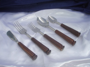 Juego de cubiertos de estilo moderno elegante dorado decorativo, utensilios de cocina con pulido brillante/niquelado, juego de cubiertos de lujo para mesa de boda - Product Image 2