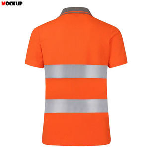 Tejido reflectante transpirable de alta visibilidad de gran tamaño para camiseta para seguridad laboral con cinta de alta visibilidad - Product Image 4