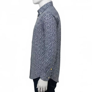 Camisas de Hombre de Tela Lisa Transpirable, Tejido de Algodón Suave, Ajuste Cómodo para Uso Diario y Fácil Mantenimiento - Product Image 4