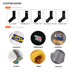 Custom Compression Athletic Socks <b>Cushion</b> Crew Anti-Blister Moisture Wicking Sports & Hiking Anti-Slip Runners' Relief - Product Image 6