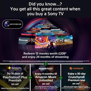 Seamless Edge Design 4K HDR Smart LED TV Eco Pack for Gaming Full Array in Sizes 55 65 85 98 Inches - Product Image 2