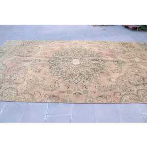 Tapis de 6,7 x 12,5 pieds, tapis turc vintage, tapis persan brun - Product Image 3