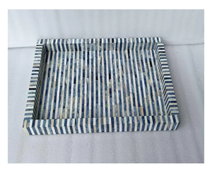 ถาดเสิร์ฟอาหารในครัวแนวศิลปะ12x6ถาดตกแต่งลวดลายหรูหราถาดเสิร์ฟอาหาร - Product Image 3