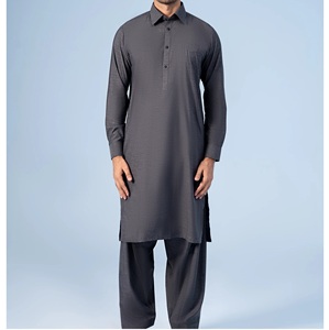 Nuevo estilo Algodón Ropa de verano Estilo tradicional e informal Precio barato Venta directa de fábrica Hombres Shalwar Kameez Secado rápido Transpirable - Product Image 2