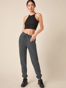 Proveedores Pakistaníes Fabrican Ropa Deportiva para Mujer, Pantalones Deportivos de Algodón y Felpa con Servicio OEM para la Venta - Product Image 4