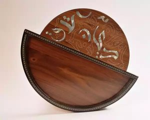 Vietnam plateau de service nacre incrustation bois objets décoratifs pour table plateau de service pour hôtel ou maison - Product Image 5