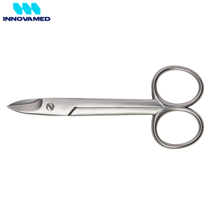 Tijeras de Podología de acero inoxidable de la mejor calidad, cuchillas rectas de precisión, diseño dentado, agarre antideslizante, cortaúñas manuales - Product Image 4