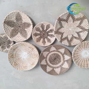 ¡Artículo popular 2024! Cesta de pared colgante de jacinto de agua de exportación de Vietnam elegancia hecha a mano con un presupuesto - Product Image 3