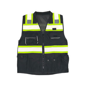 Vente en gros uniforme de travail haute visibilité personnalisé vêtements de sécurité réfléchissants gilet réfléchissant pour travailleurs de la construction - Product Image 3