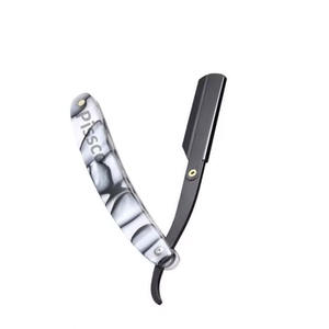 Navaja de Afeitar Plegable de Acero Inoxidable, Cuchilla de Barbero para Cortar el Cabello, Cuchilla Intercambiable, Navaja de Afeitar Plegable Personalizada de Acero Inoxidable - Product Image 2
