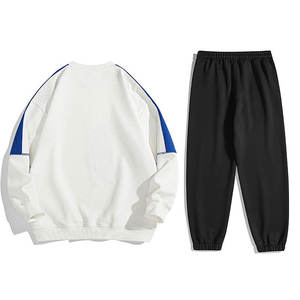 Solid Color Crew Neck <b>Jumpsuit</b> Sleeve Pocket Patch Style <b>Jumpsuits</b> Lightweight Fabric Spring Tracksuits <b>for</b> <b>Men</b> - Product Image 4