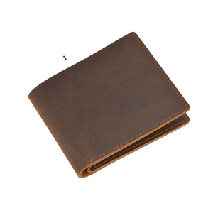 Cartera de Cuero Hecha a Mano Personalizada de Alta Calidad con Protección RFID, Embalaje de Alta Calidad, Precio Razonable, OEM - Product Image 3