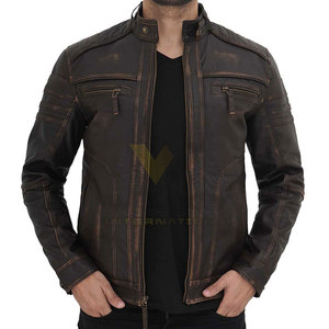 Chaqueta de Cuero para Hombre de Alta Calidad, Última Moda, Mejores Colores Personalizados, Cuello con Capucha, Precio al por Mayor - Product Image 5