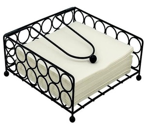 Simple Design Napkin <b>Holder</b> with Clamp High Quality Steel Metal Design Home, Hotel & Restaurant Table Utility Item - Product Image 3