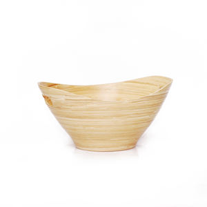 Vente en gros de bols en bambou roulé naturel avec poignées, bols en bambou de couleurs uniques faits à la main pour restaurants et hôtels - Product Image 3