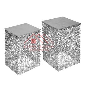 Latest Design Modern Furniture Aluminium <b>Side</b> <b>Tables</b> <b>for</b> Home Decorations Latest Design Unique Aluminium <b>Side</b> <b>Tables</b> <b>for</b> <b>Living</b> - Product Image 4